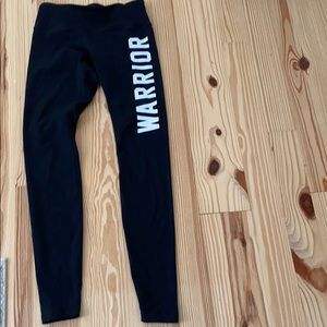 Spiritual gangster warrior leggings